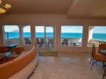 san felipe beach rental las palmas condo 3 - balcony view between living and dining room area